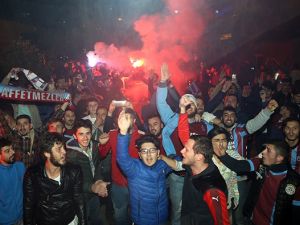 Trabzonspor'a Coşkulu Karşılama