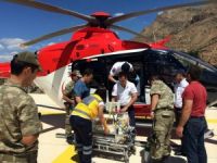 Ambulans Helikopter Gümüşhane’den Bir Günlük Bebek İçin Havalandı