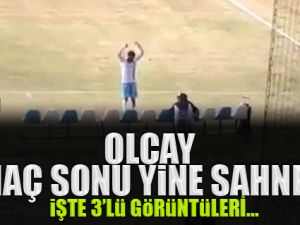 Olcay Şahan yine üçlü çektirdi!